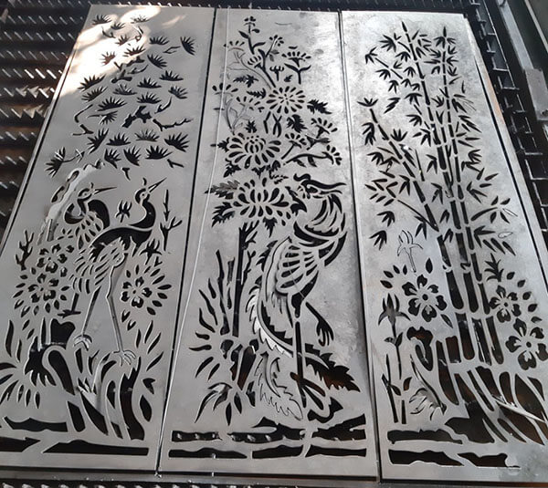 họa tiết cổng cắt laser