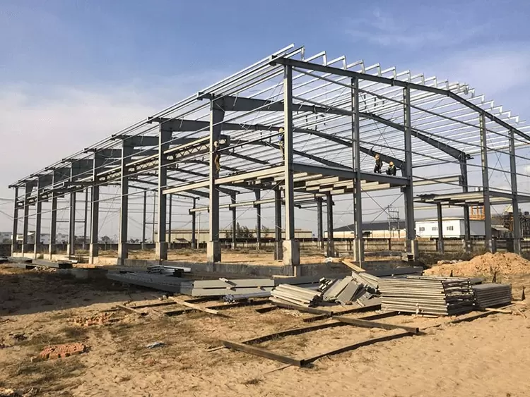 QUY TRÌNH SẢN XUẤT NHÀ THÉP TIỀN CHẾ 