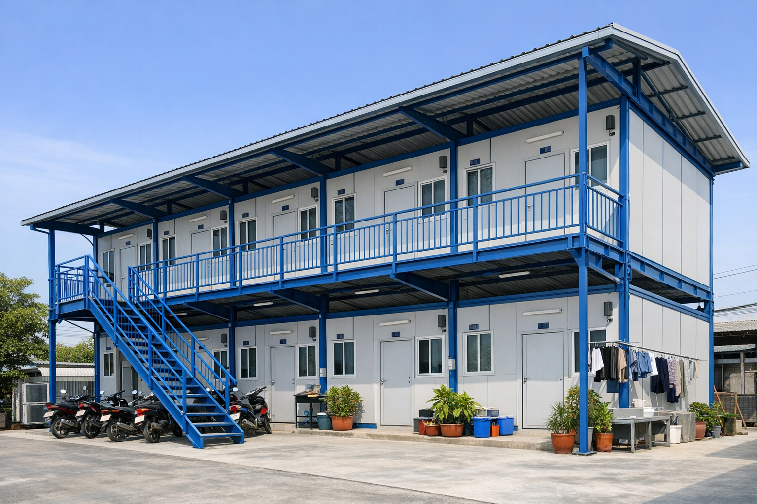 NHÀ TRỌ KẾT CẤU THÉP - NHANH, BỀN, TỐI ƯU CHI PHÍ